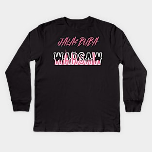 Warsaw tshirt Kids Long Sleeve T-Shirt